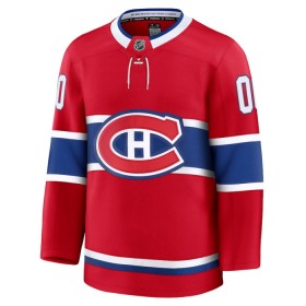 Miesten NHL Montreal Canadiens Pelipaita Custom Fanatics Premium Koti 2024-25 Punainen